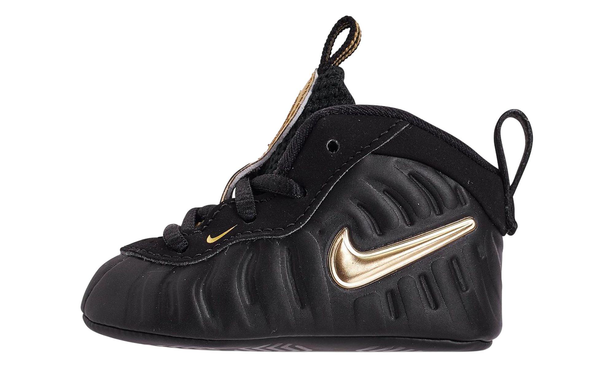 Air Foamposite Pro Crib "Black Metallic Gold" 643145 010